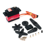 Commercio all'ingrosso JX ingranaggio PDI-6221MG in metallo 20kg grande coppia Coreless digitale per RC auto cingolato barca modello di elicottero